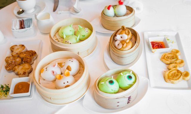 chinese food at Disney Hong Kong