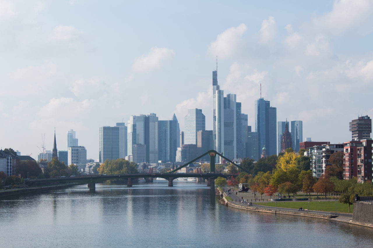 picture of the skyline of Frankfurt am Main from our intern who is doing a virtual internship from Germany